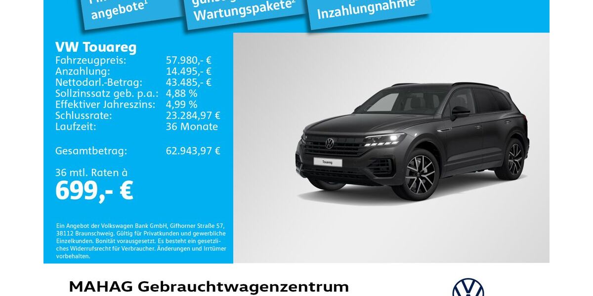 VW Touareg 45.274 km 57.980 &euro; München 80935