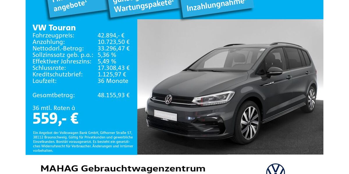VW Touran 9.908 km 42.894 &euro; München 80935