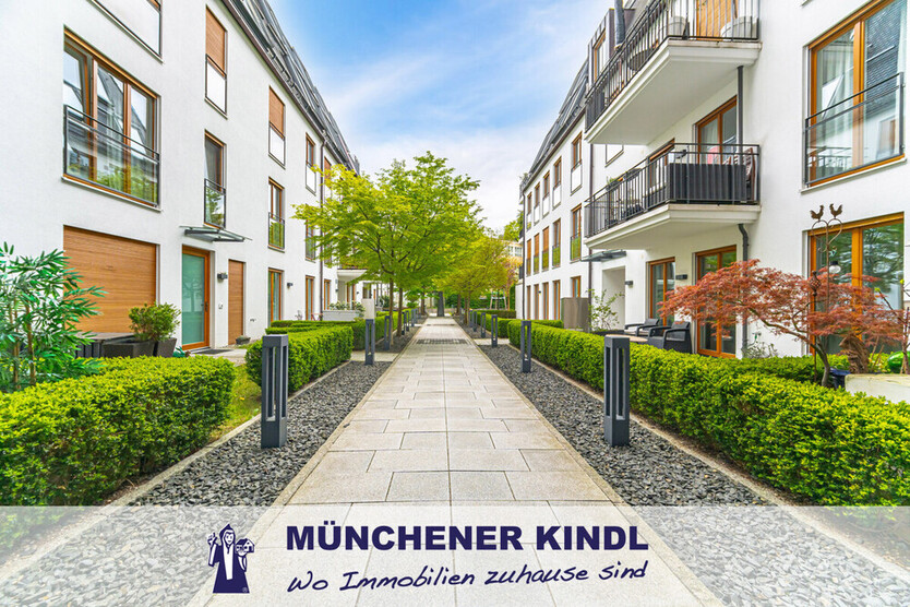 2-Zimmer-Wohnung im Innenhof mit Concierge & Fitnessraum