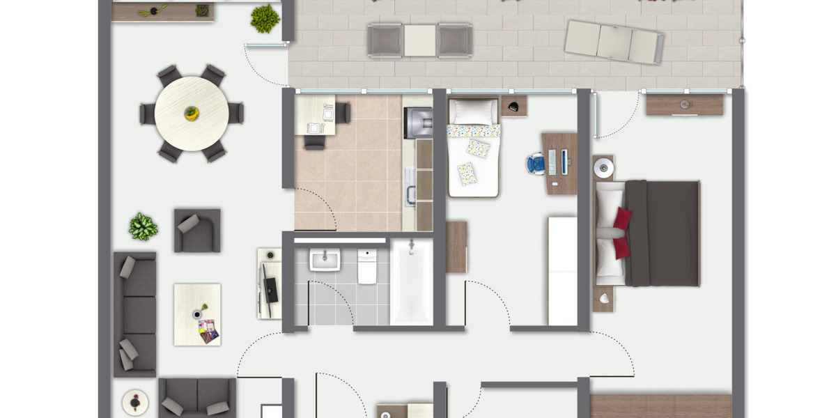 3-Zimmerwohnung 88qm in bester Lage in Unterhaching 3 zimmer