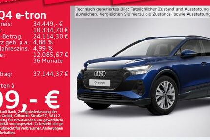 Audi Q4 e-tron 30.813 km 34.449 € Eching 85386