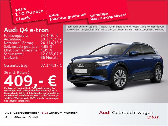 Audi Q4 e-tron 30.813 km 34.449 &euro; Eching 85386