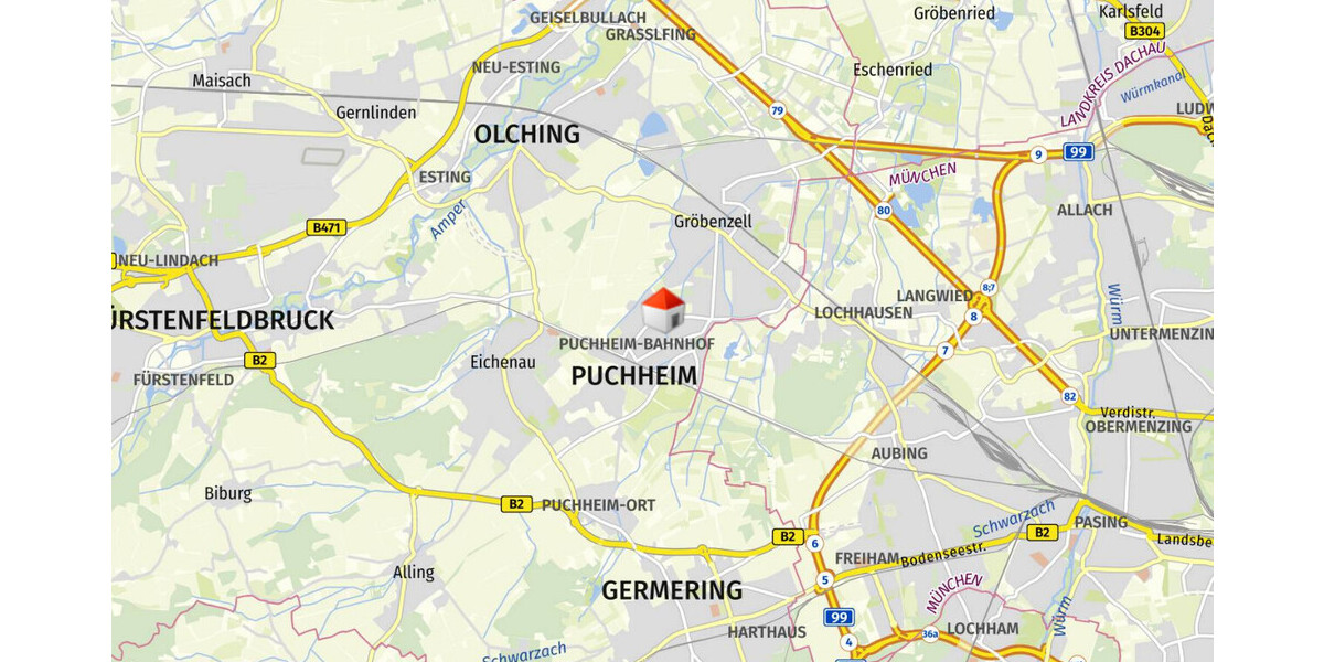 WINDISCH IMMOBILIEN- Sehr gepflegte DHH in ruhiger, familienfreundlicher Lage von Puchheim! - Doppelhaushälfte Puchheim | Angebot:24300024