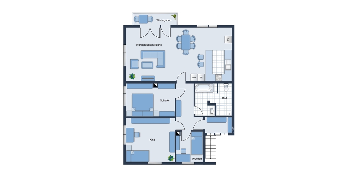 Ruhiges Wohnen im Münchner Westen - Hochwertig sanierte 3.5 Zimmerwohnung in Laim - Etagenwohnung München Pasing-Obermenzing | Angebot:26985392