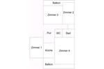 Etagenwohnung München Ramersdorf-Perlach - 4 Zimmer, 90 m&sup2;, 680.000&euro; | Angebot:26926775