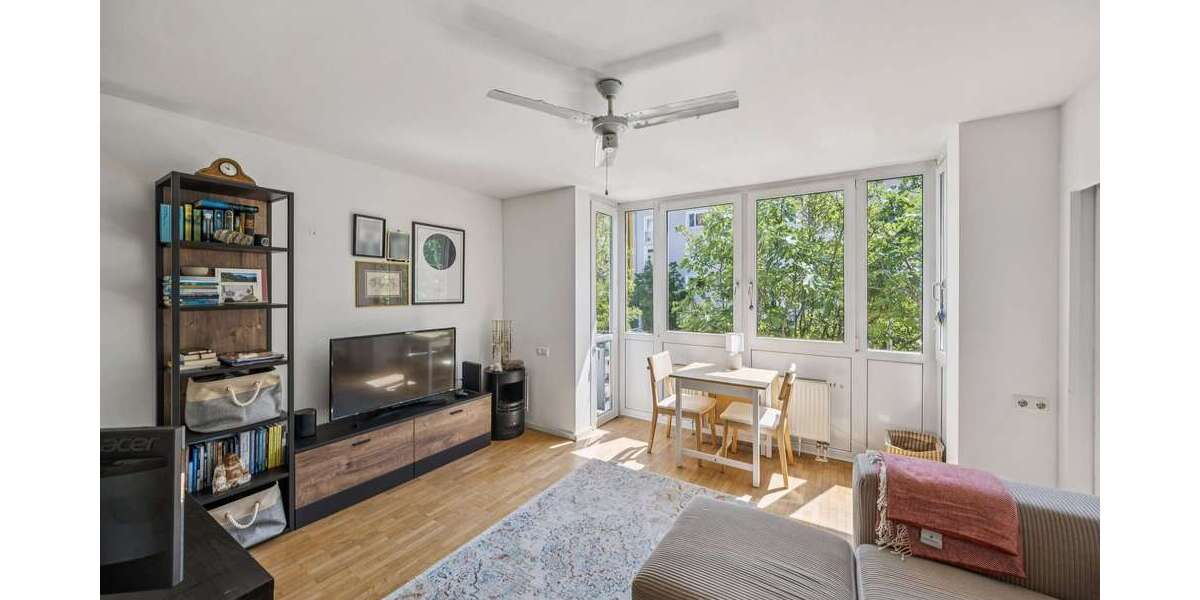 Etagenwohnung München Nymphenburg - 1.5 Zimmer, 38 m&sup2;, 360.000&euro; | Angebot:27117336