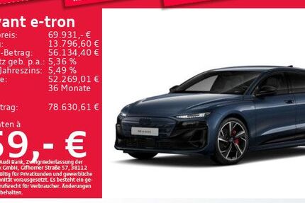 Audi A6 e-tron 19.763 km 68.883 &euro; Eching 85386