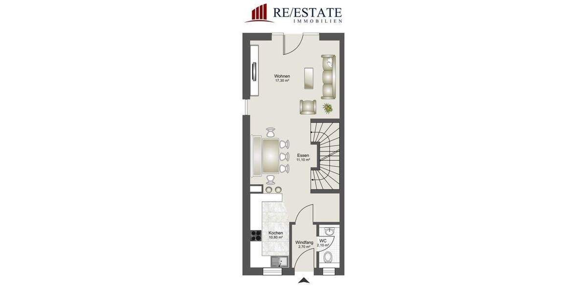 Reihenendhaus München Allach-Untermenzing - 5 Zimmer, 131 m&sup2;, 1.050.000&euro; | Angebot:25705219