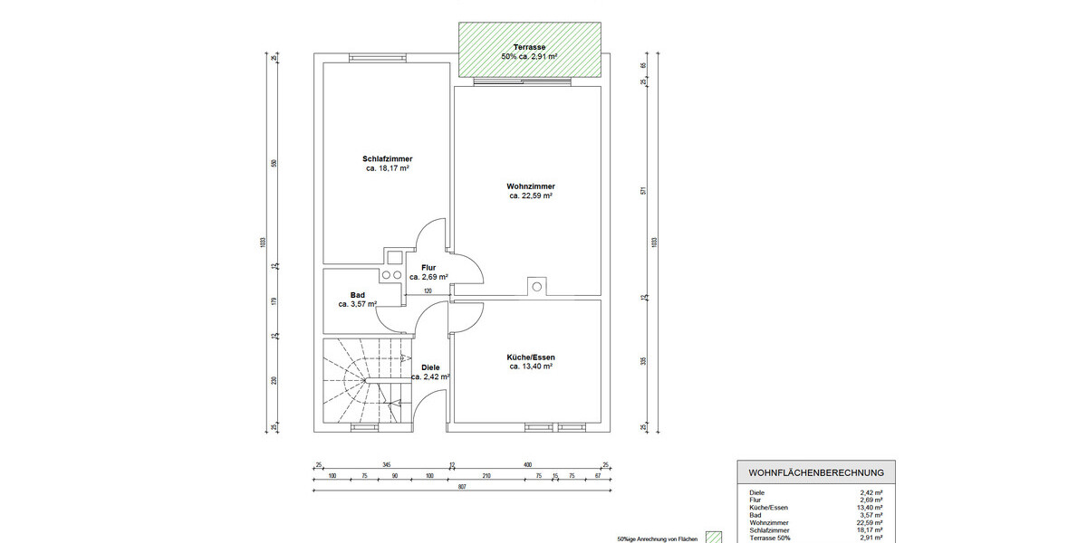 WINDISCH IMMOBILIEN - Halbes Reihenhaus mit Garten, Dachboden und Keller in guter Lage v. FFB - Etagenwohnung Fürstenfeldbruck | Angebot:24474861