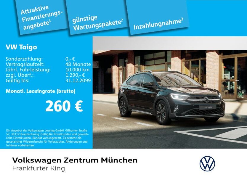 VW Taigo 8.125 km 25.380 € München 80807