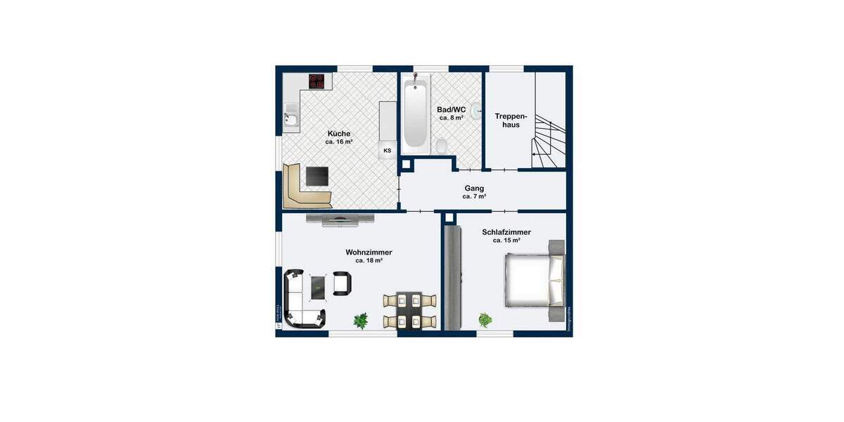 Großzügiges Grundstück mit Altbestand und perspektivreicher Nachverdichtung gemäß § 34 BauGB zimmer