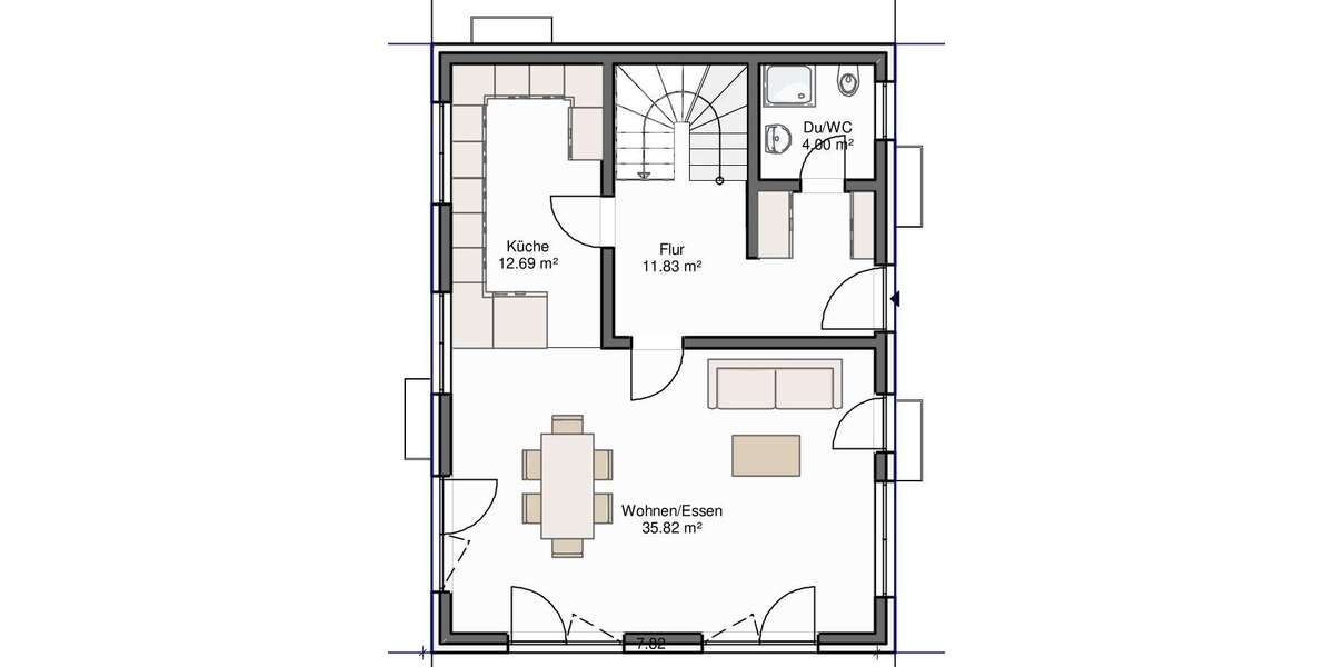 EFH Neubau! freistehendes Einfamilienhaus inkl. Grundstück mitten in Oberschleißheim - Einfamilienhaus Oberschleißheim Oberschleißheim | Angebot:27104340