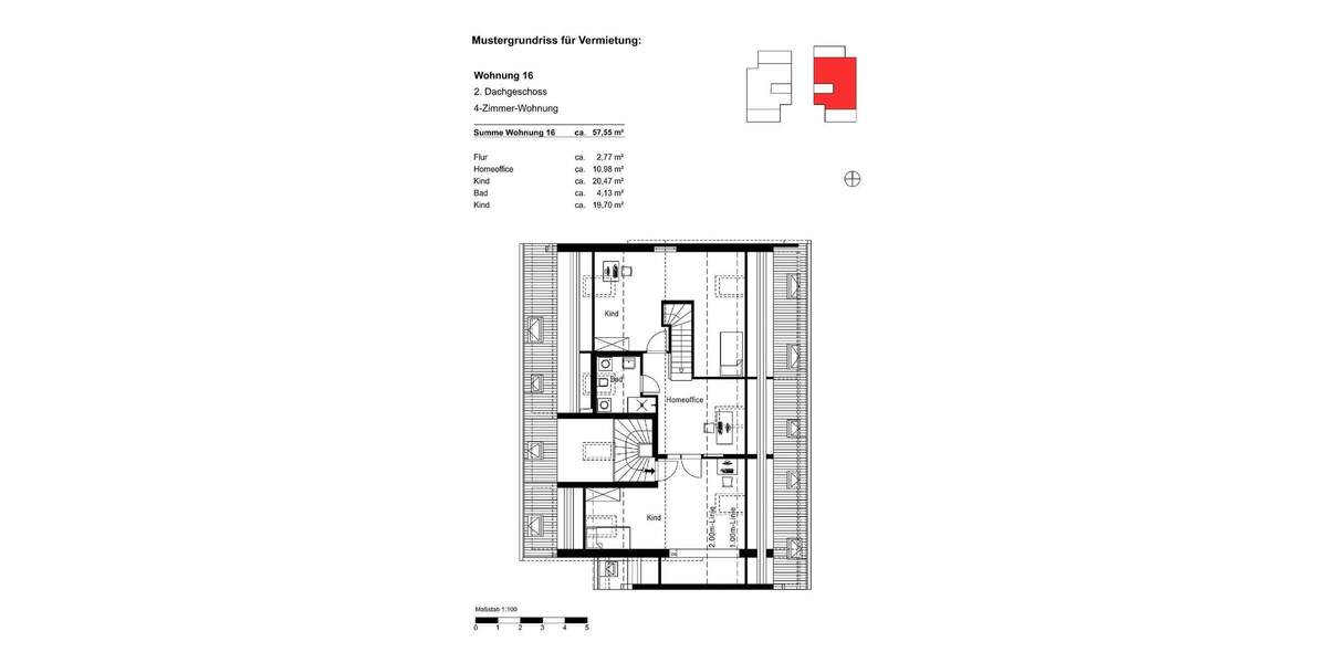 Etagenwohnung München Ramersdorf-Perlach - 4 Zimmer, 123 m&sup2;, 2.659&euro; | Angebot:25275727
