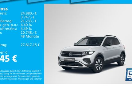 VW T-Cross 4.700 km 24.980 &euro; München 80687