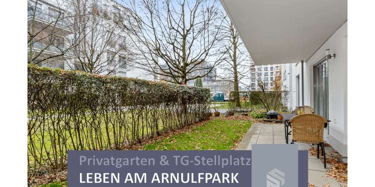 Am Arnulfpark | Privater Zugang | Garten mit überdachter Terrasse uvm. 2 zimmer