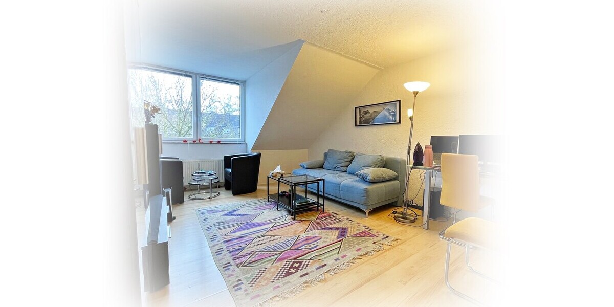 **Oben ist es am schönsten** charmantes APARTMENT im Dachgeschoss ** möbliert !! BEZUGSFREI !! - Dachgeschoßwohnung München Trudering-Riem | Angebot:24832250