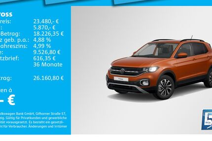 VW T-Cross 25.675 km 23.480 &euro; München 80935