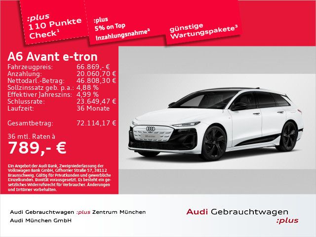 Audi A6 e-tron 11.785 km 66.869 &euro; Eching 85386