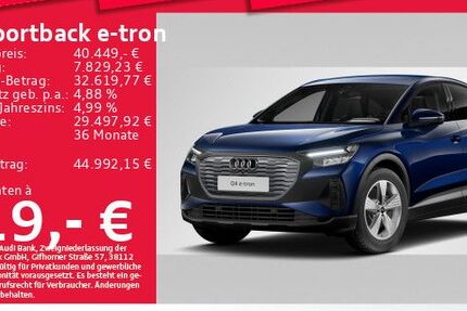 Audi Q4 e-tron 28.063 km 40.231 &euro; Eching 85386