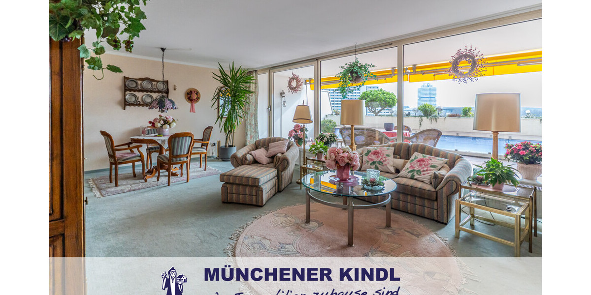 Top-Lage Olympisches Dorf: Attraktive 3-Zimmer-Wohnung mit idealer Verkehrsanbindung - Etagenwohnung München Am Riesenfeld | Angebot:26146332