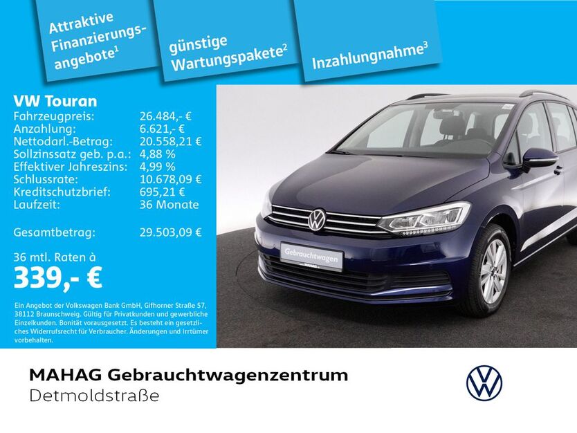 VW Touran 51.101 km 23.997 € München 80935