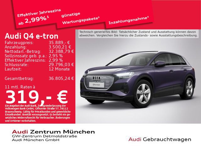 Audi Q4 e-tron 57.244 km 30.895 &euro; München 80935