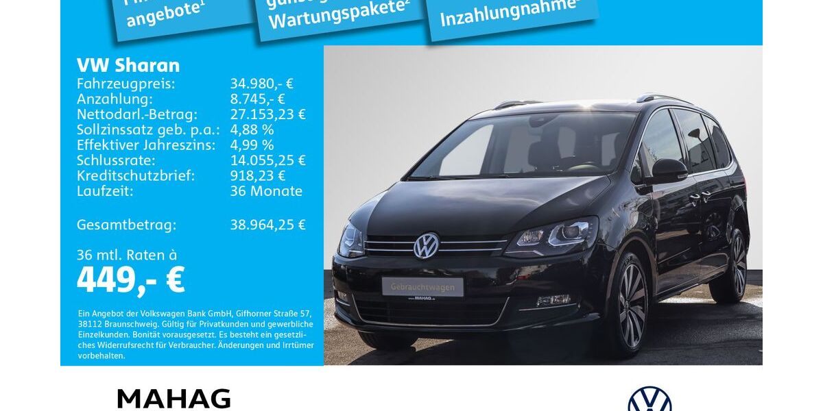 VW Sharan 38.558 km 34.980 &euro; München 81825