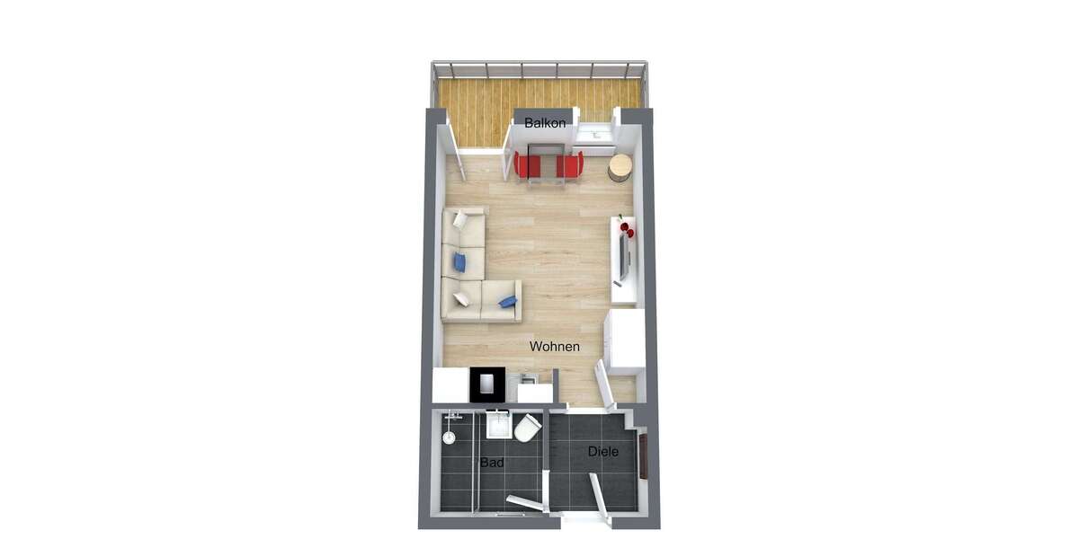Zimmer Germering Unterpfaffenhofen - 1 Zimmer, 1.490&euro; | Angebot:22848433