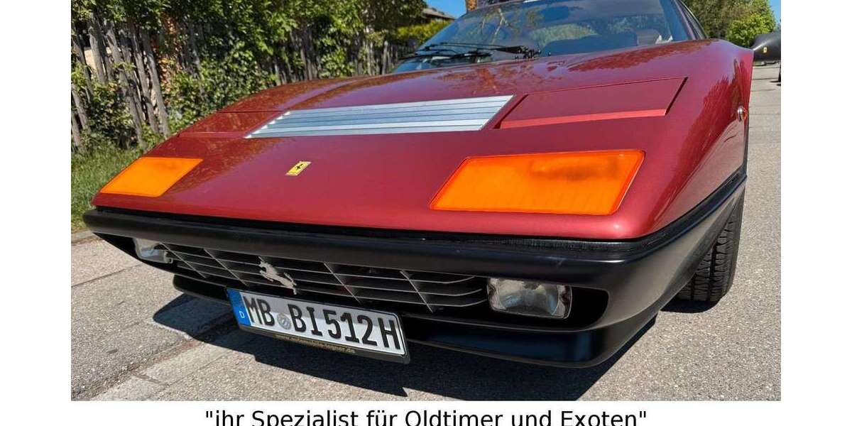 Ferrari 512 29.800 km 275.000 &euro; Riemerling bei München 85521