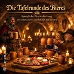 Die Tafelrunde des Bieres oder Weines