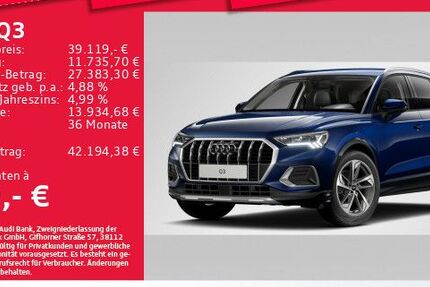 Audi Q3 5.538 km 39.119 &euro; Eching 85386