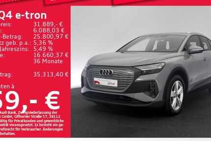Audi Q4 e-tron 44.649 km 31.889 &euro; Eching 85386