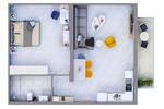 Etagenwohnung München Altstadt-Lehel - 1 Zimmer, 45 m&sup2;, 109.000&euro; | Angebot:26385722