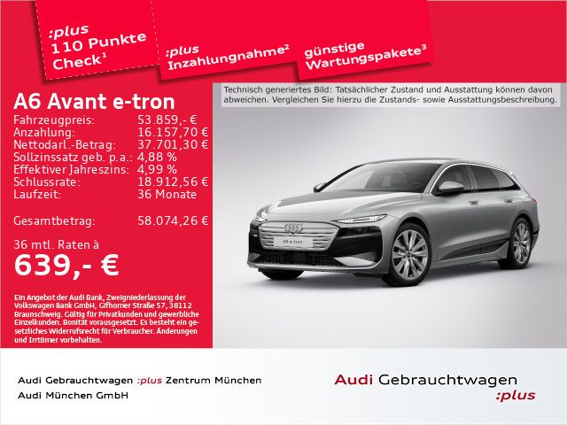 Audi A6 e-tron 12.564 km 53.162 &euro; Eching 85386