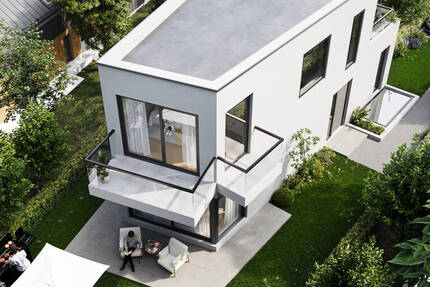 Kleines Baugrundstück für ein Architektenhaus zimmer