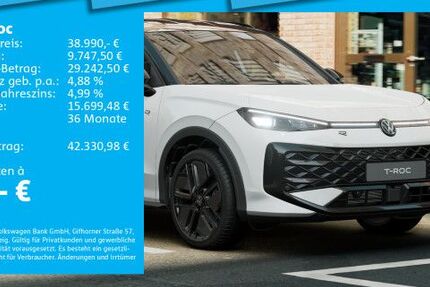 VW T-Roc 3.000 km 38.990 € München 81669