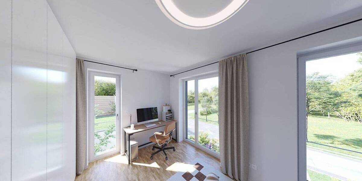 Reihenendhaus Unterföhring - 4 Zimmer, 137 m&sup2;, 3.923&euro; | Angebot:25703851