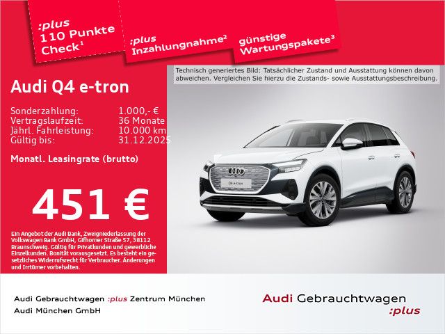 Audi Q4 e-tron 10.405 km 46.993 &euro; Eching 85386