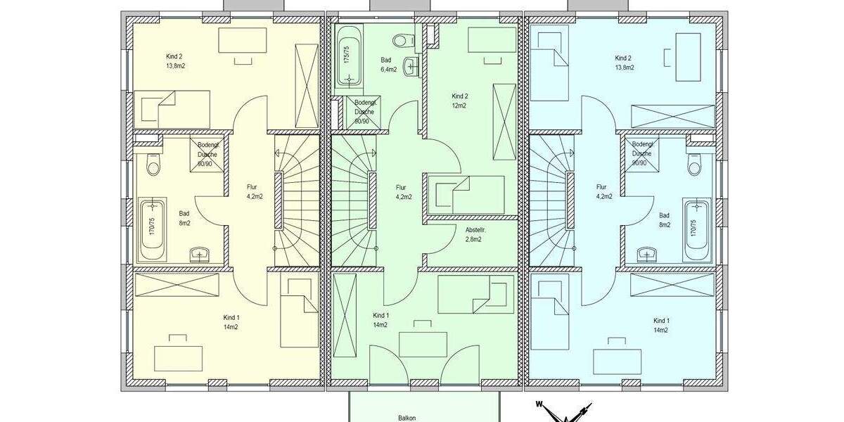 Reihenmittelhaus Olching - 5 Zimmer, 128 m&sup2;, 895.000&euro; | Angebot:25820317