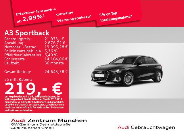 Audi A3 30.247 km 21.354 &euro; München 80935