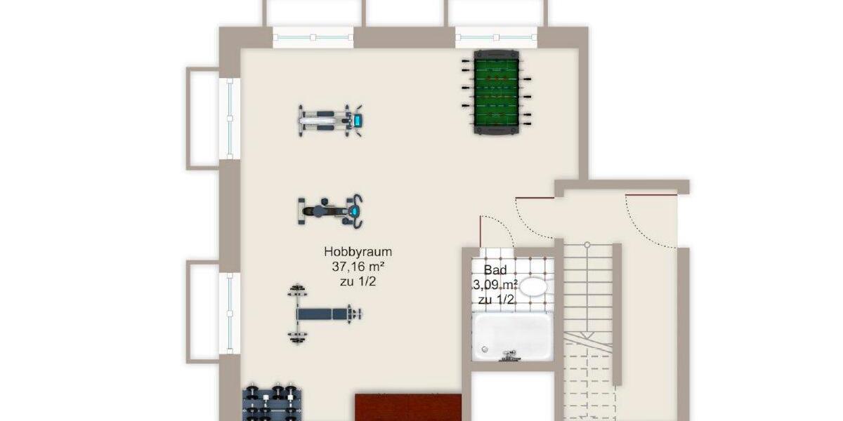 Terrassenwohnung Germering - 4 Zimmer, 144 m&sup2;, 1.200.000&euro; | Angebot:26144038