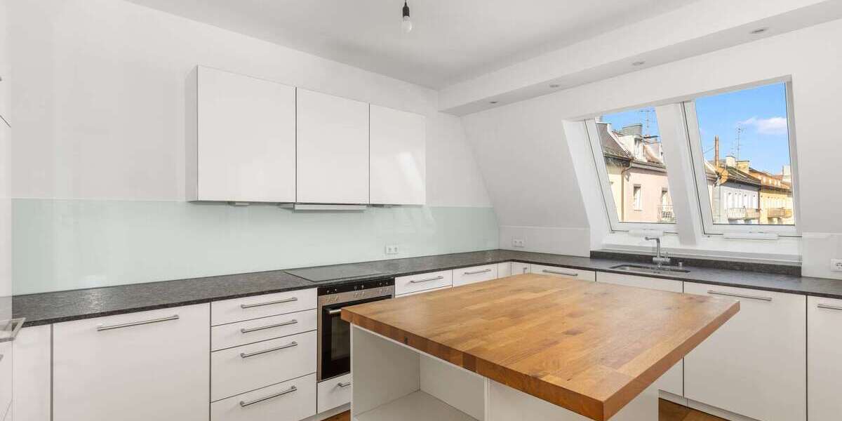 Altbaujuwel | Maisonette-Dachwohnung in Isar-Nähe - Maisonettenwohnung München Au-Haidhausen | Angebot:26569374