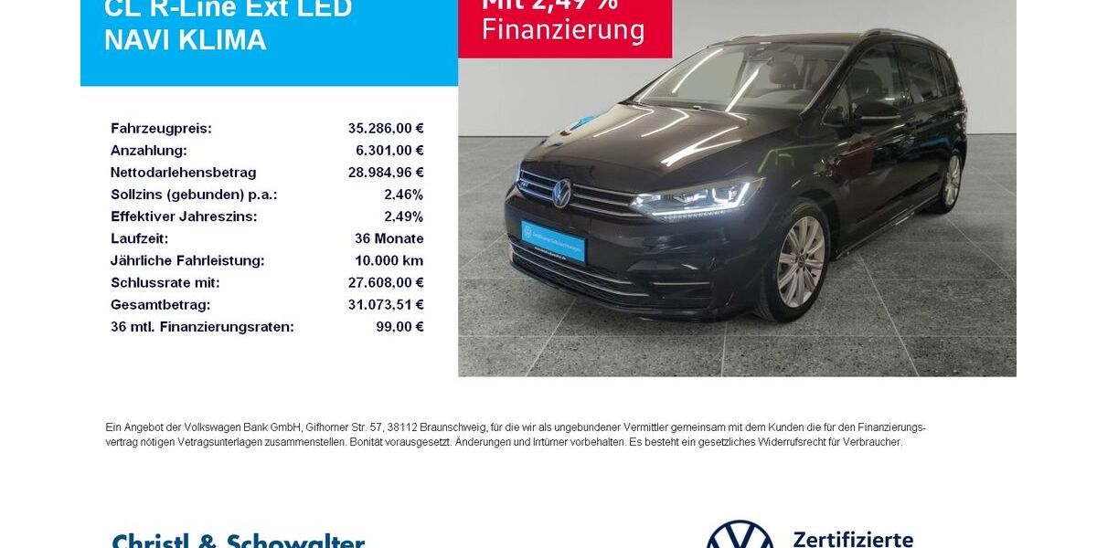 VW Touran 20.850 km 34.787 &euro; München 81476