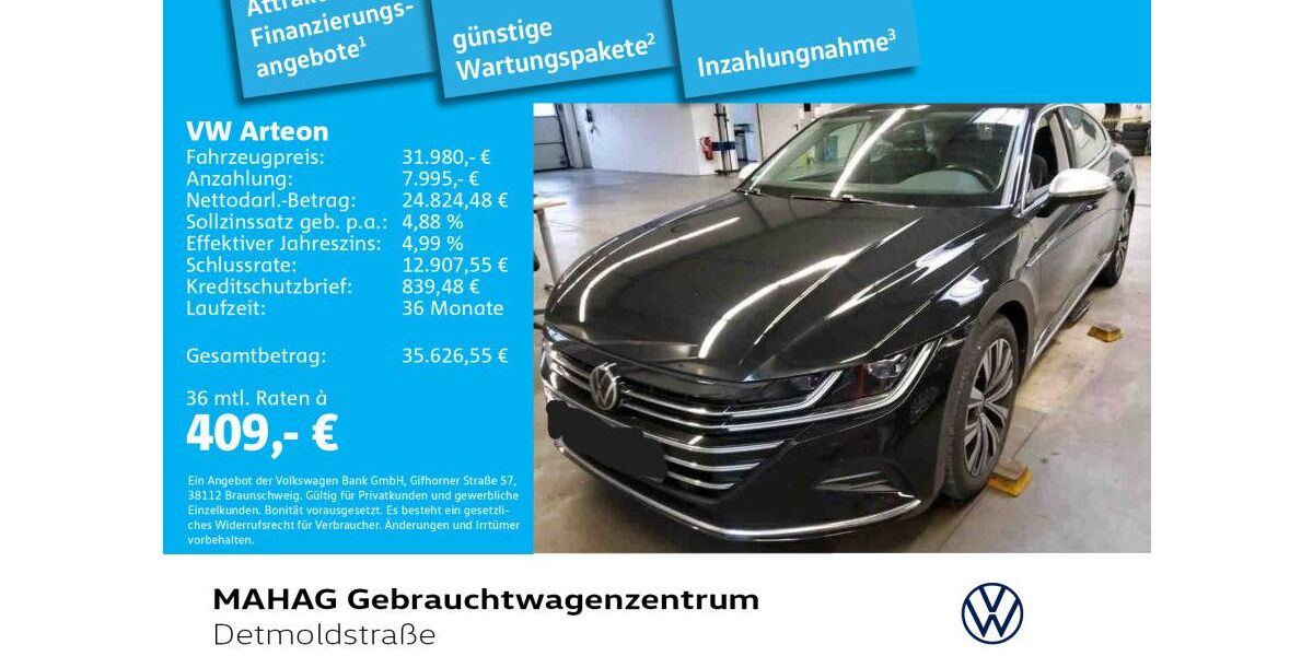 VW Arteon 28.598 km 31.980 &euro; München 80935