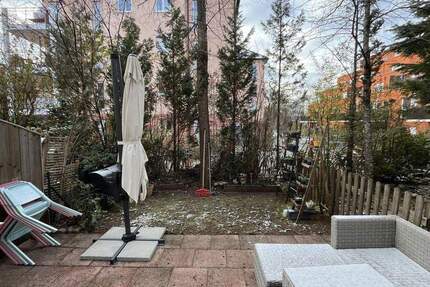 Gartenwohnung 2-Zimmer-Wohnung, zentral aber ruhig mit eigenem Eingang in Laim 2 zimmer