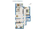 Etagenwohnung Haar - 3 Zimmer, 84 m&sup2;, 690.000&euro; | Angebot:26638981