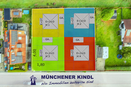 ***Bauträger aufgepasst: Grundstück für 4 Einfamilienhäuser in Untermenzing*** zimmer