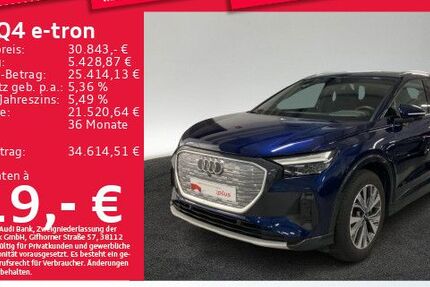 Audi Q4 e-tron 65.181 km 27.897 &euro; München 81825