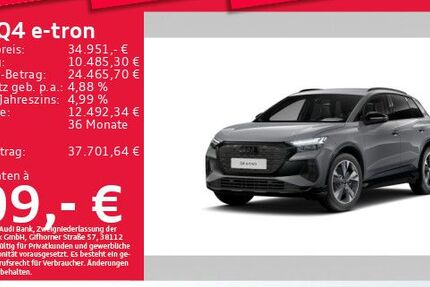 Audi Q4 e-tron 33.519 km 34.951 &euro; München 81825