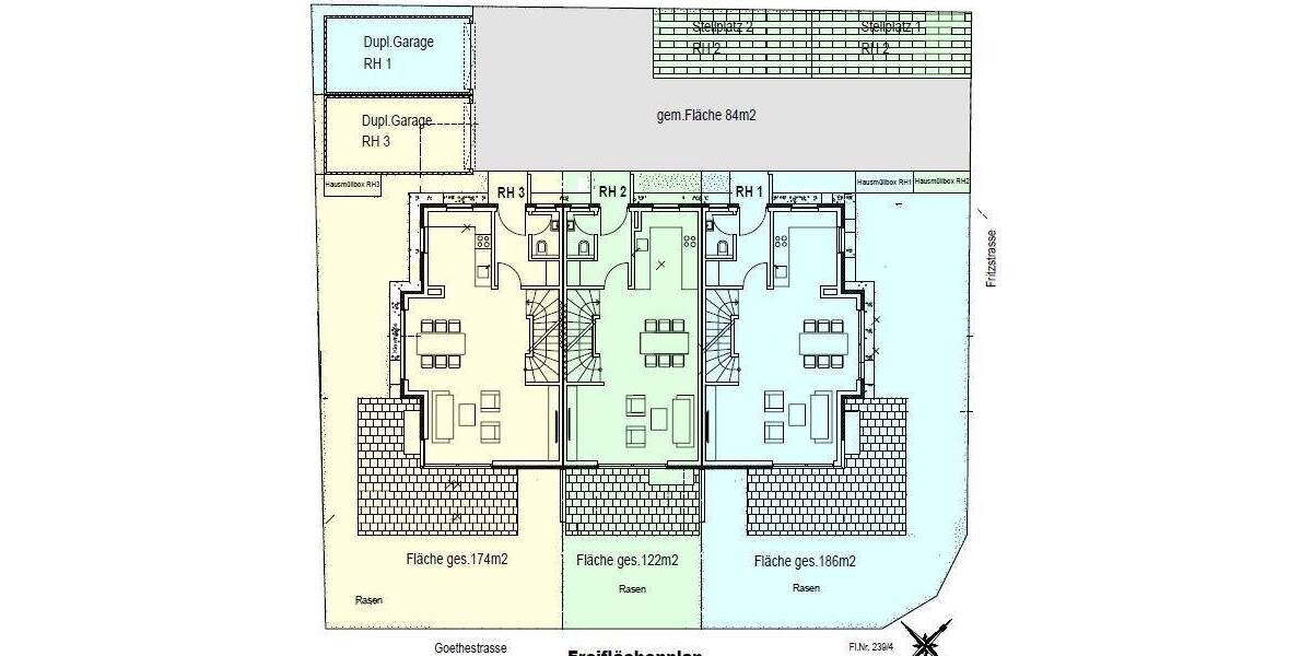 Reihenendhaus Olching - 5 Zimmer, 131 m&sup2;, 1.035.000&euro; | Angebot:24791659